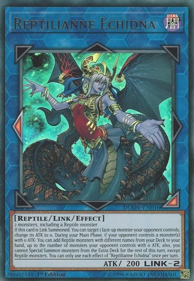 Reptilianne Echidna (DUOV-EN016) [Duel Overload]
