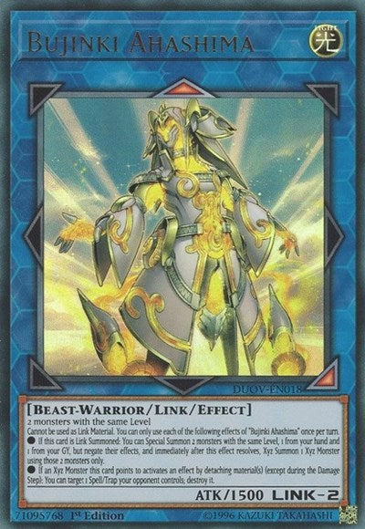 Bujinki Ahashima (DUOV-EN018) [Duel Overload]