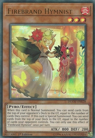 Firebrand Hymnist (DUOV-EN028) [Duel Overload]