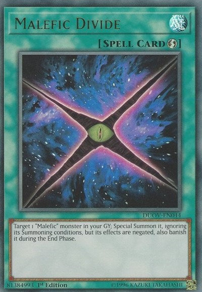 Malefic Divide (DUOV-EN044) [Duel Overload]