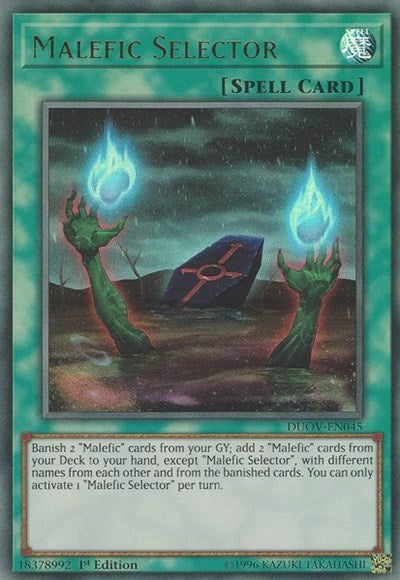 Malefic Selector (DUOV-EN045) [Duel Overload]