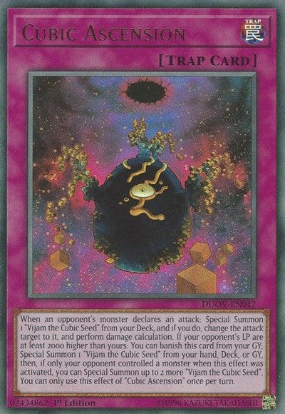 Cubic Ascension (DUOV-EN047) [Duel Overload]