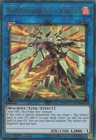 Sky Striker Ace - Kagari (DUOV-EN060) [Duel Overload]