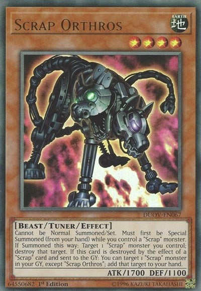 Scrap Orthros (DUOV-EN067) [Duel Overload]