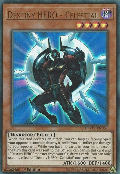 Destiny HERO - Celestial (DUOV-EN069) [Duel Overload]