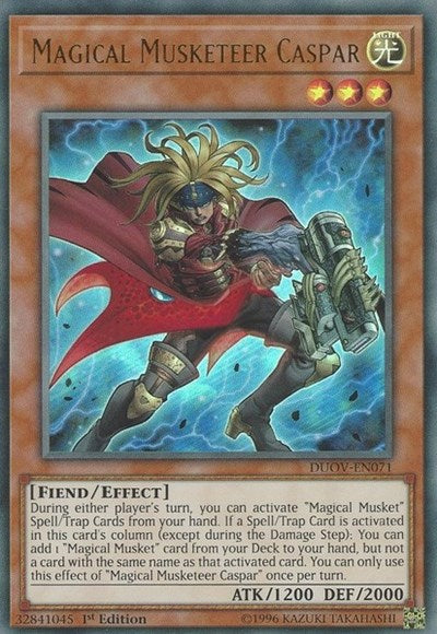 Magical Musketeer Caspar (DUOV-EN071) [Duel Overload]