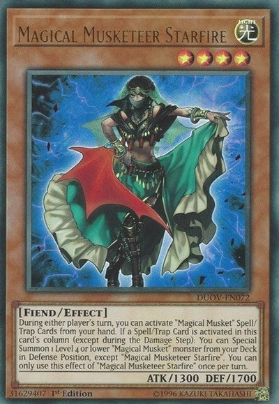 Magical Musketeer Starfire (DUOV-EN072) [Duel Overload]