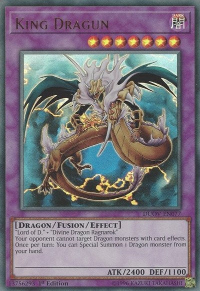 King Dragun (DUOV-EN077) [Duel Overload]