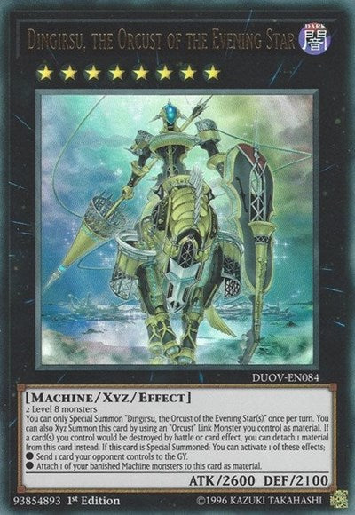 Dingirsu, the Orcust of the Evening Star (DUOV-EN084) [Duel Overload]