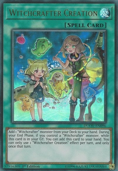 Witchcrafter Creation (DUOV-EN096) [Duel Overload]