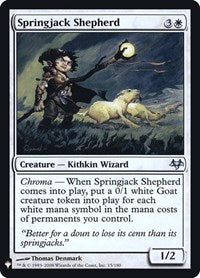 Springjack Shepherd (15/180) [The List Reprints]