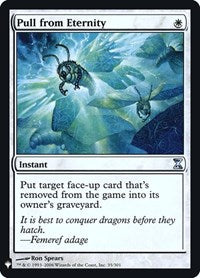 Pull from Eternity (35) [The List Reprints]