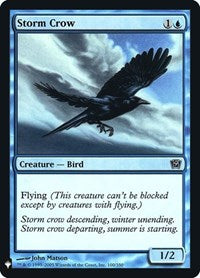 Storm Crow (9ED) (100) [The List Reprints]