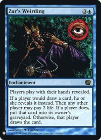 Zur's Weirding (116) [The List Reprints]