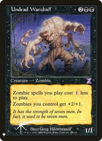 Undead Warchief (52) [The List Reprints]