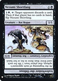 Nezumi Shortfang // Stabwhisker the Odious (131) [The List Reprints]