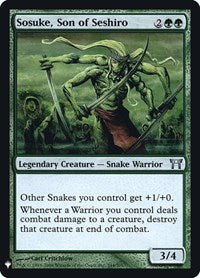 Sosuke, Son of Seshiro (244) [The List Reprints]