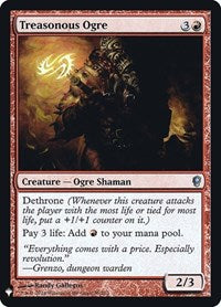 Treasonous Ogre (36) [The List Reprints]