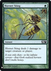 Hornet Sting (181) [The List Reprints]