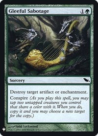 Gleeful Sabotage (116) [The List Reprints]