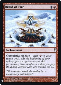 Braid of Fire (78) [The List Reprints]