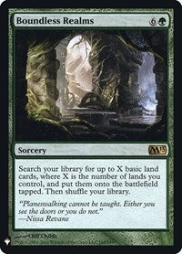 Boundless Realms (162) [The List Reprints]