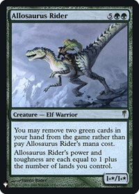 Allosaurus Rider (101) [The List Reprints]