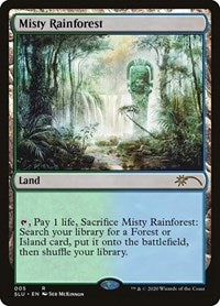 Misty Rainforest (5) [Secret Lair Series]