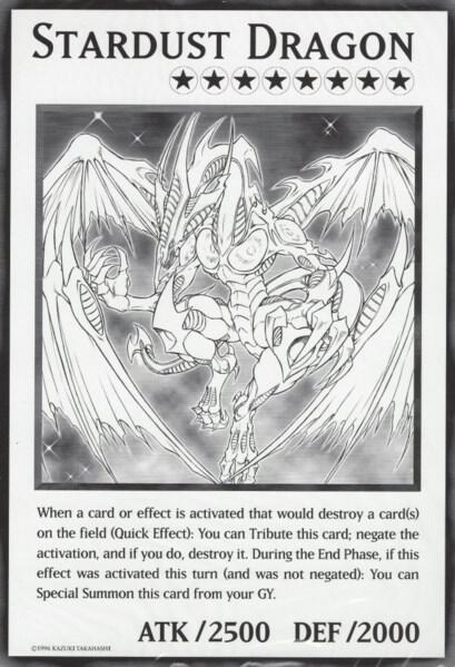 Stardust Dragon (Oversized) [Duel Overload]