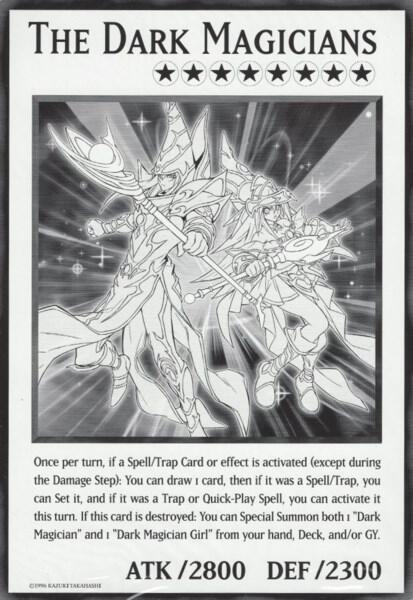 The Dark Magicians (Oversized) [Duel Overload]