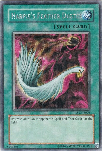 Harpie's Feather Duster (WC4-E003) [World Championship 2004: GBA Promo]