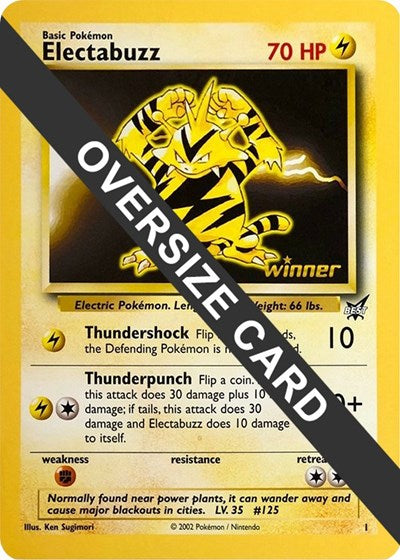 Electabuzz - 1 (Best of Game 1 Promo) (001) [Jumbo Cards]