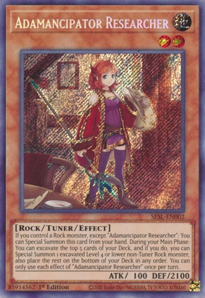 Adamancipator Researcher (SESL-EN002) [Secret Slayers]