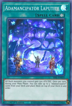 Adamancipator Laputite (SESL-EN010) - Secret Slayers 1st Edition