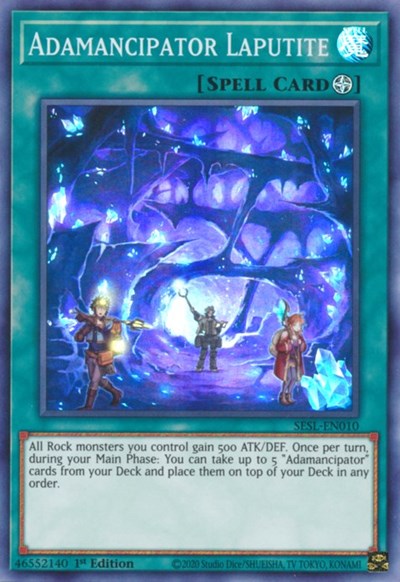 Adamancipator Laputite (SESL-EN010) [Secret Slayers]