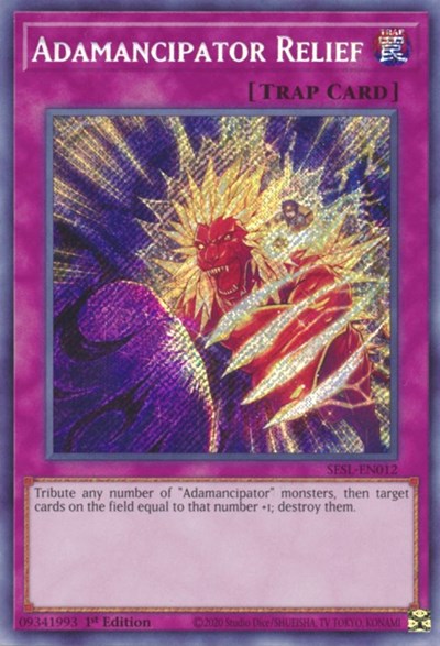 Adamancipator Relief (SESL-EN012) [Secret Slayers]