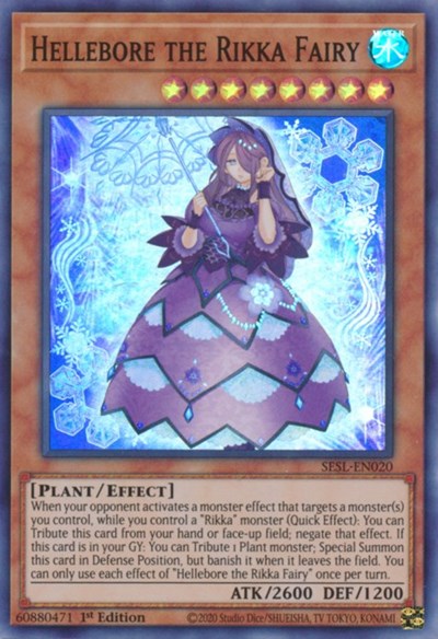Hellebore the Rikka Fairy (SESL-EN020) [Secret Slayers]