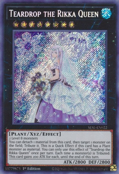 Teardrop the Rikka Queen (SESL-EN022) [Secret Slayers]