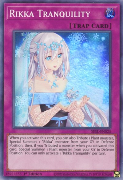 Rikka Tranquility (SESL-EN025) [Secret Slayers]