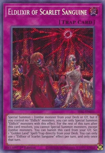 Eldlixir of Scarlet Sanguine (SESL-EN031) [Secret Slayers]