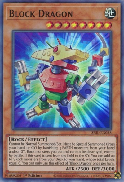 Block Dragon (SESL-EN038) [Secret Slayers]