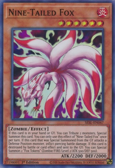 Nine-Tailed Fox (SESL-EN047) [Secret Slayers]