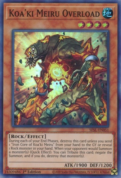 Koa'ki Meiru Overload (SESL-EN051) [Secret Slayers]