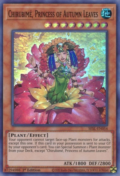 Chirubime, Princess of Autumn Leaves (SESL-EN054) [Secret Slayers]