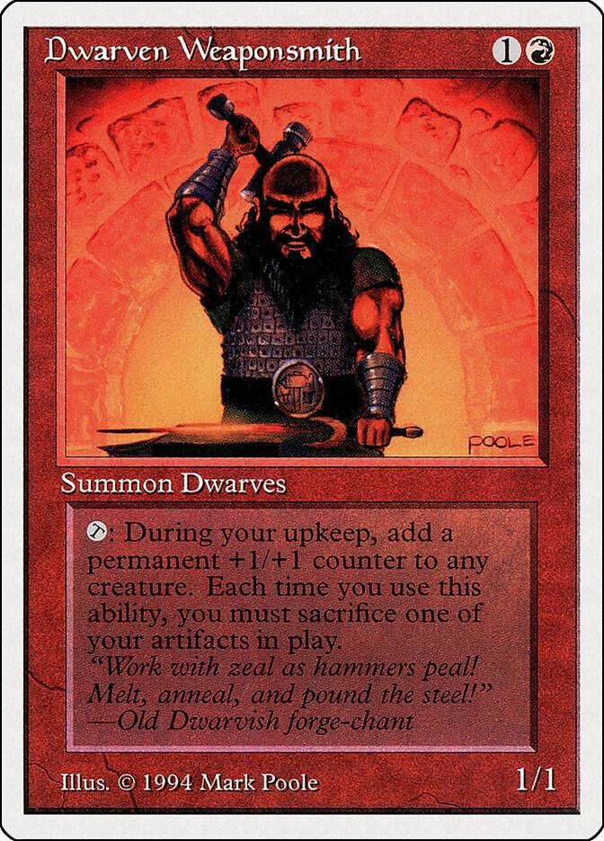 Dwarven Weaponsmith (145) [Summer Magic]