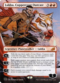 Lukka, Coppercoat Outcast (Borderless) (276) [Ikoria: Lair of Behemoths]