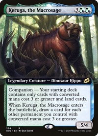 Keruga, the Macrosage (Extended Art) (354) [Ikoria: Lair of Behemoths]