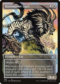Huntmaster Liger (Showcase) (280) [Ikoria: Lair of Behemoths]