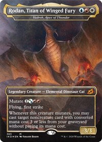 Rodan, Titan of Winged Fury - Vadrok, Apex of Thunder (383) [Ikoria: Lair of Behemoths]