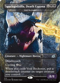 Spacegodzilla, Death Corona - Void Beckoner (373) [Ikoria: Lair of Behemoths]